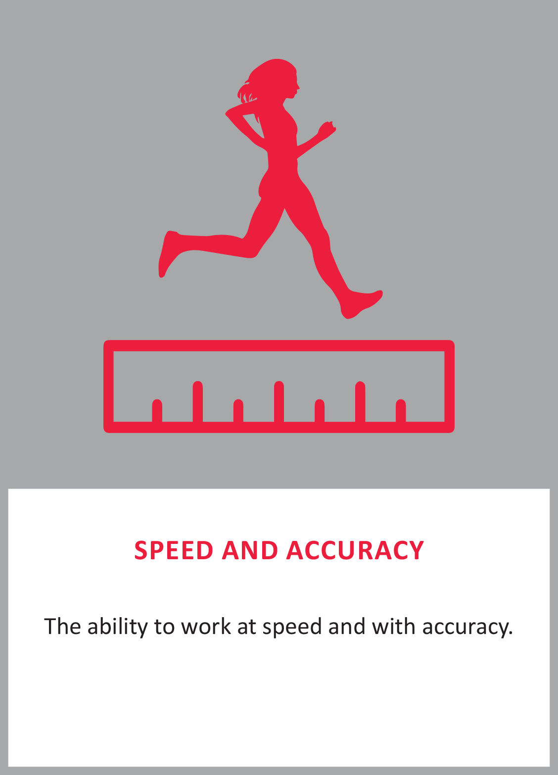 Speed & Accuracy